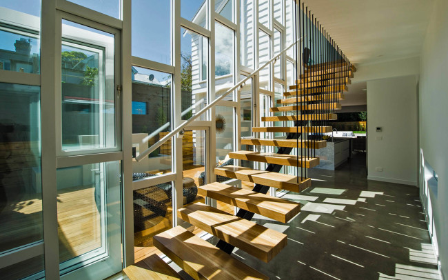 Modern Stairs | Auckland House | Villa Renovation